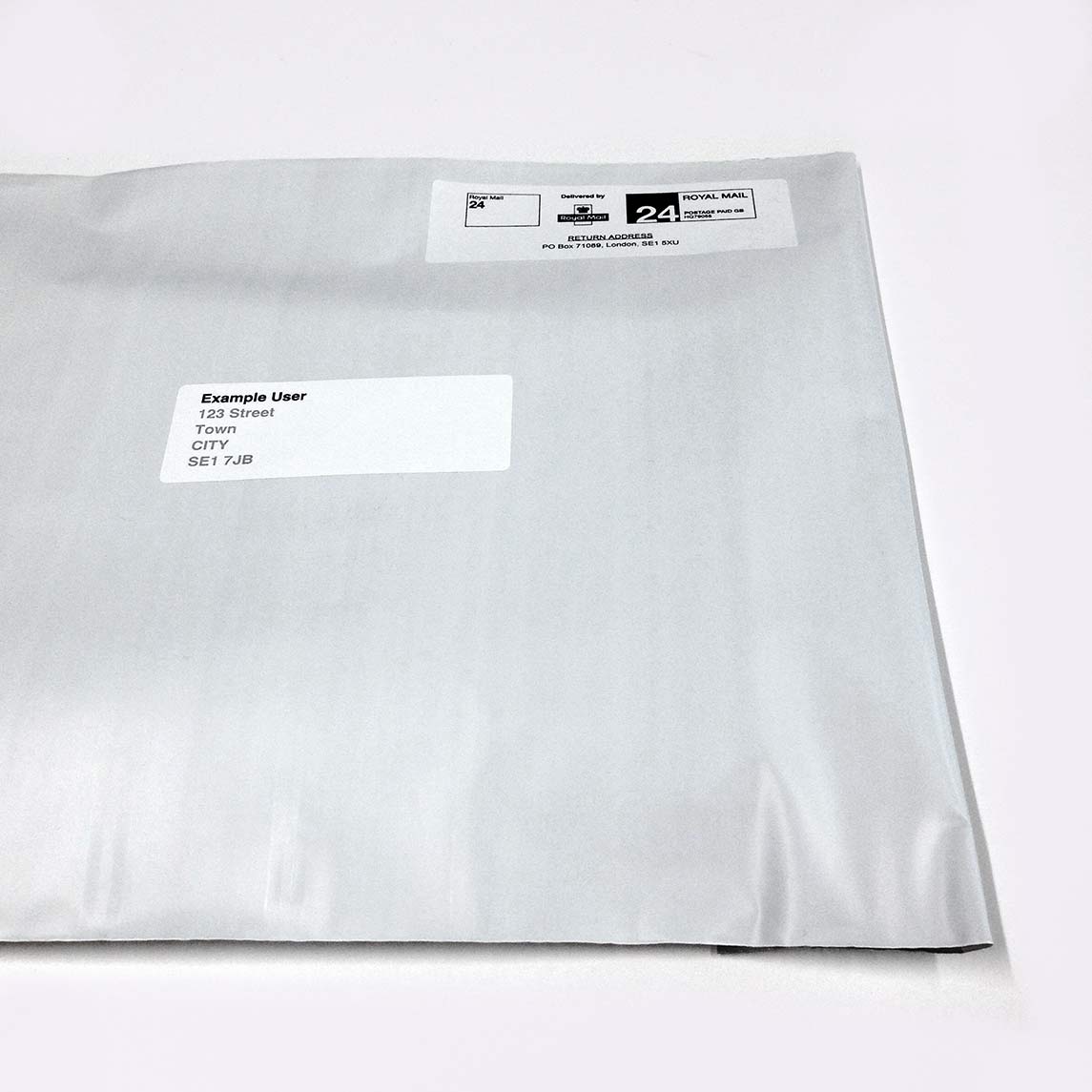 Discreet, tamper proof, unmarked envelope - genital treatment package