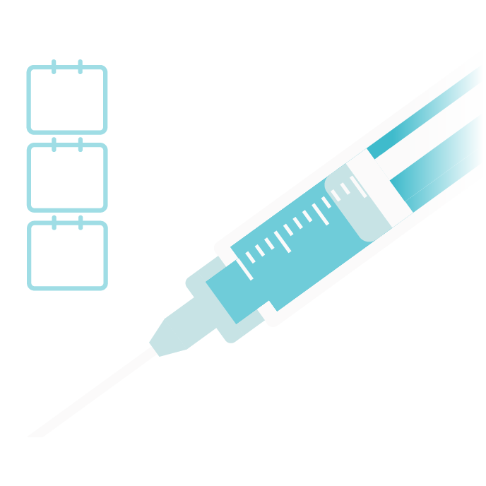 Injectable contraceptive illustration